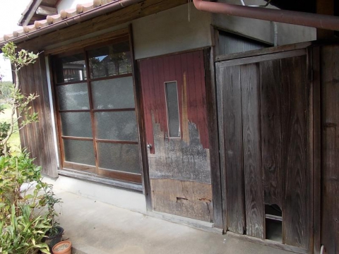 【丹波篠山店】 篠山市 K様邸 木製ドア・引戸をアルミサッシに取り替え